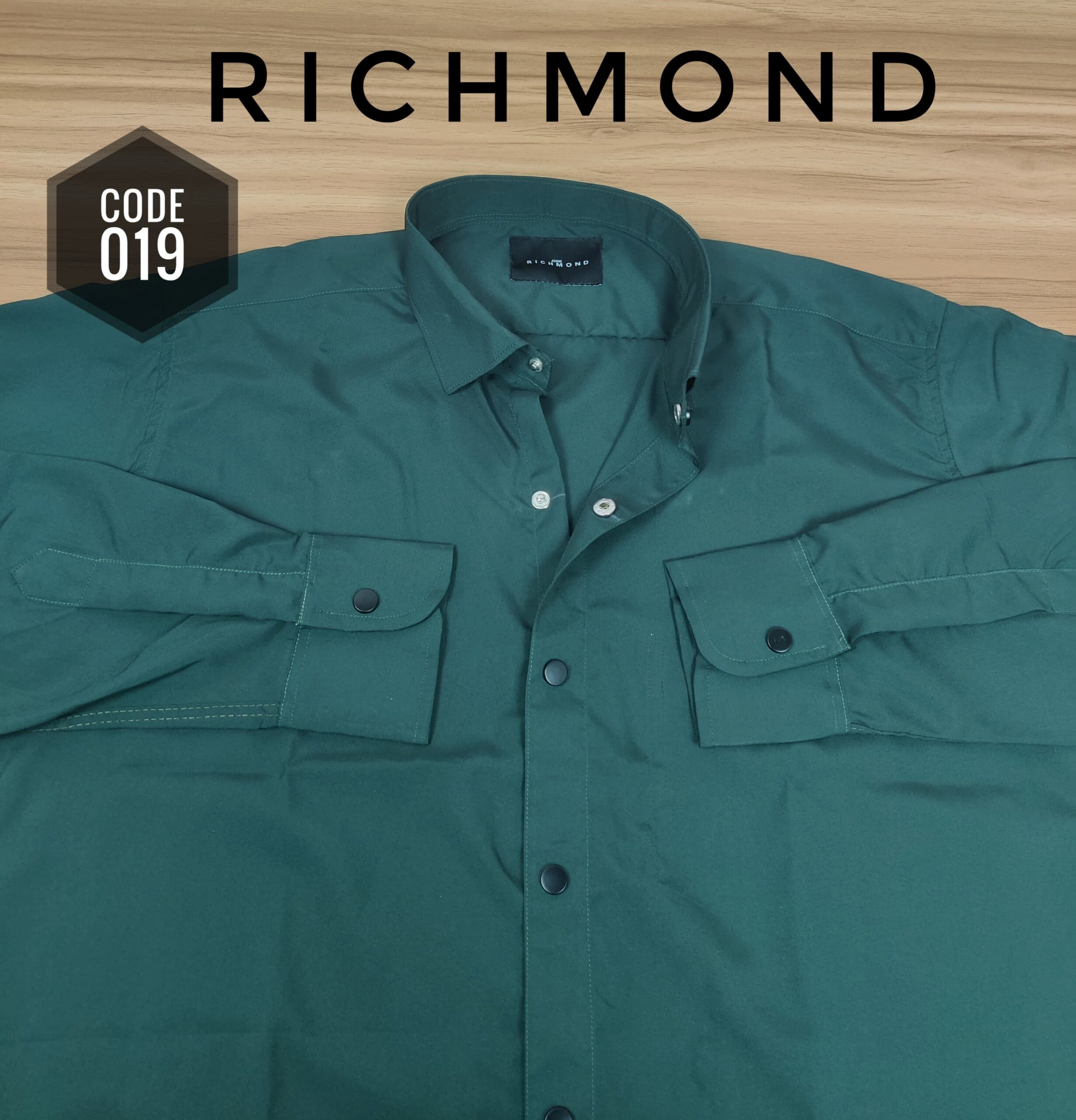 প্রিমিয়াম মাইক্রোস্টিচ শার্ট>Bottle Green