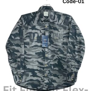 RM ক্যামো ওয়াশ শার্ট