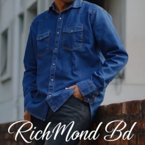 ডেনিম শার্ট ব্লু ওয়াশ