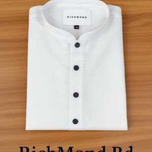 ১ পিস সাদা ধুতি কটন পাঞ্জাবী