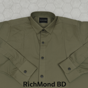 প্রিমিয়াম মাইক্রোস্টিচ শার্ট>Olive