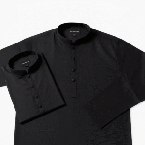 ১পিস কালো ধুতি কটন